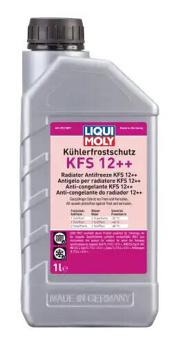 Антифриз-концентрат Kuhlerfrostschutz KFS 12++ 1л LIQUI MOLY, 21134